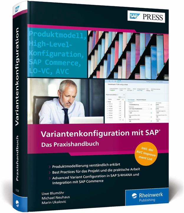 Immagine prodotto Variantenkonfiguration mit SAP (Tedesco, Uwe Blumöhr, Marin Ukalovic, 2018)