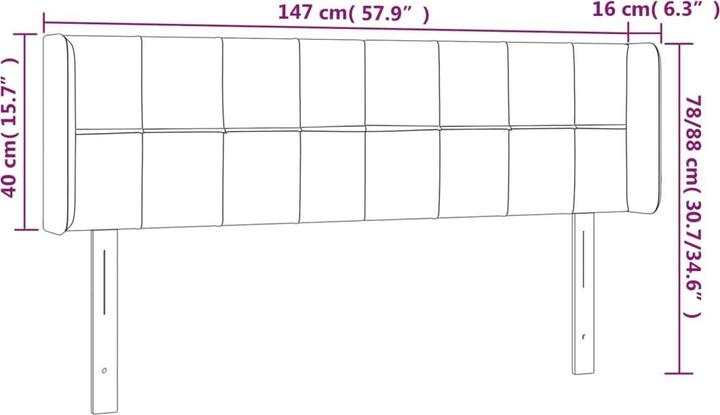 Produktbild VidaXL Benson (183 x 16 x 128 cm)