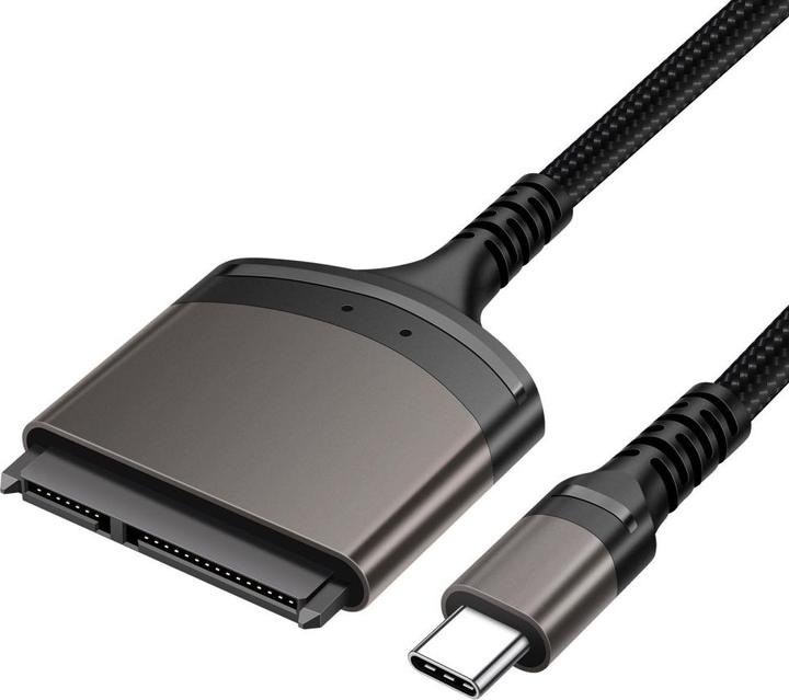 Produktbild Ueli Express SATA auf USB-C Adapter 5Gbps 22-Pin für Festplatten (5 W)