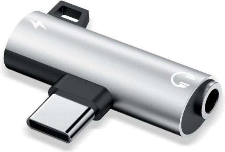 Produktbild PowerGuard USB-C Headphone Jack 3.5mm Kopfhörer & Charge Adapter (USB Typ C, 3.5mm Klinke)