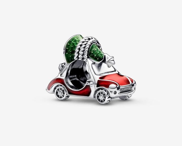 Image du produit Pandora Voiture et sapin (Émail)