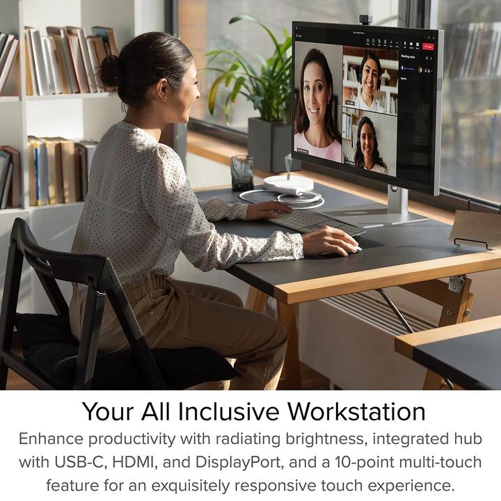 Actual product image Alogic Clarity Pro +Webcam and PD USB C (3840 x 2160 Pixels, 27")