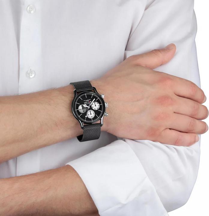 Actual product image Sector Mens Watch Chronograph No Limits (Chronograph, 43 mm)