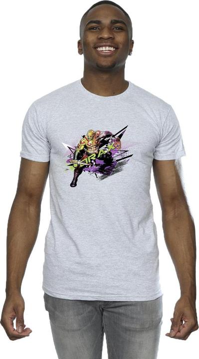 Actual product image Mens Guardians Of The Galaxy Abstract Drax T-Shirt (L)