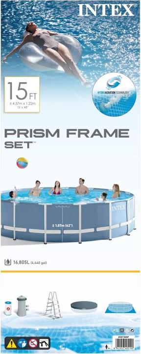 Immagine prodotto Intex Telaio a prisma (Ø 457 x 122 cm)
