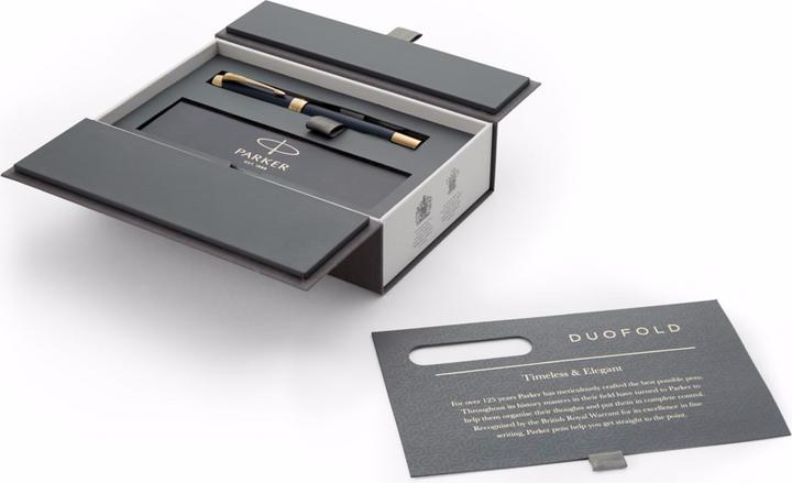 Produktbild Parker Pen Duofold Prestige Blue Chevron (Schwarz, 1 x)