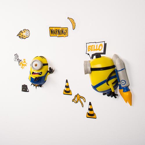 Actual product image Fizz Creations Minions Comic On's