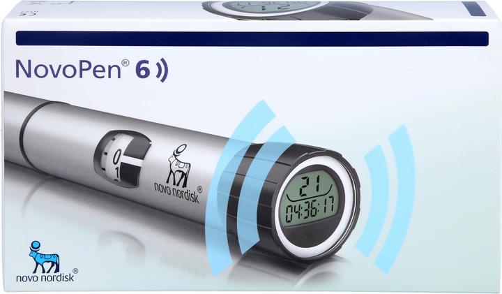 Produktbild Novo Nordisk Novopen 6 Injekt Silber, 1 St