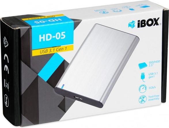 Actual product image iBox HD-05 HDD / SSD enclosure 2.5 inch (2.5")