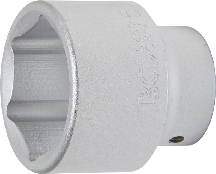 BGS Steckschlüssel-Einsatz Sechskant Antrieb Innenvierkant 20 mm (3/4") SW 50 mm (50 mm)