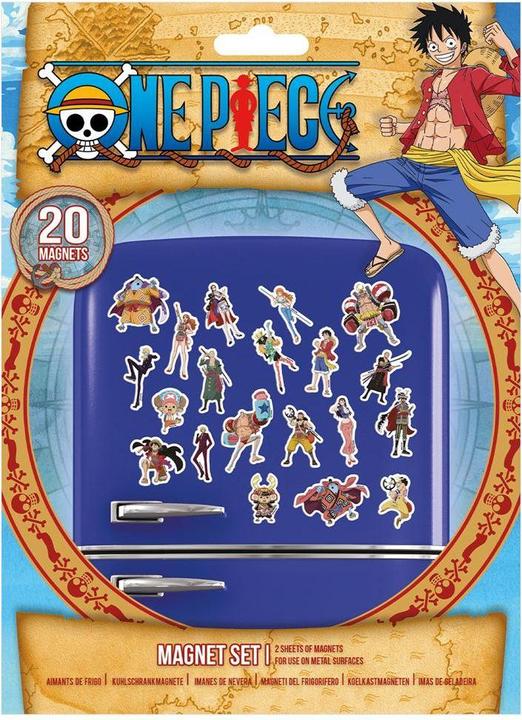 Immagine prodotto One Piece The Great Pirate Era Magneti da Frigo Misura Confezione 20 (20 x)