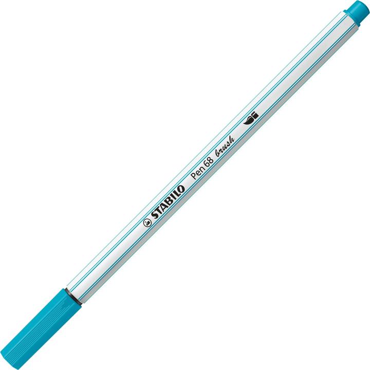 Image du produit STABILO Pen 68 brush (Bleu clair, 1 x)
