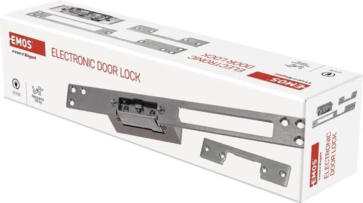 Image du produit Emos Serrure de porte électronique C0030 à clé dynamométrique et à clé ouverte/fermée