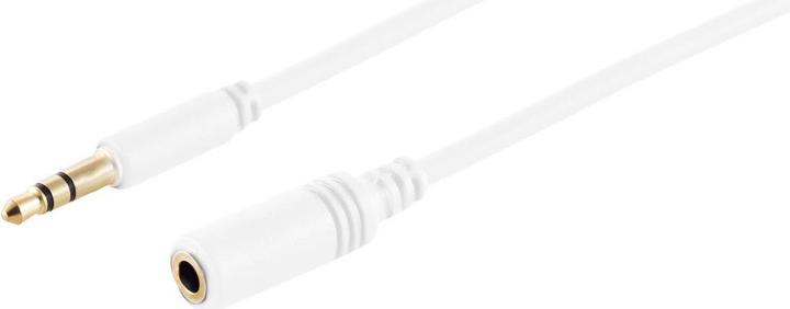 Produktbild Shiverpeaks S/CONN maximum connectivity iPOD-Kabel-3,5mm Stecker auf 3,5 mm Kupplung, vergoldete Kontakte weiss (1.80 m)