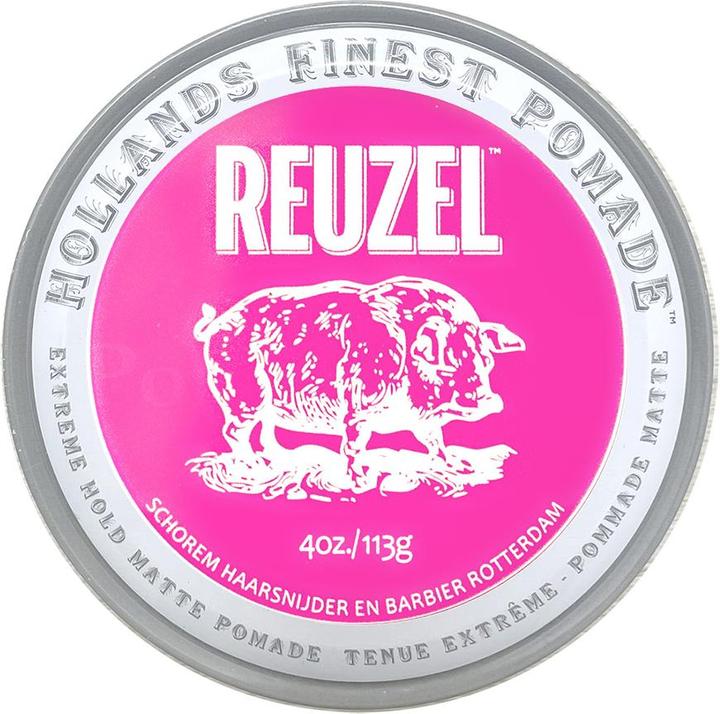 Produktbild Reuzel PINK Extreme Hold Matte Pomade (Haargel)