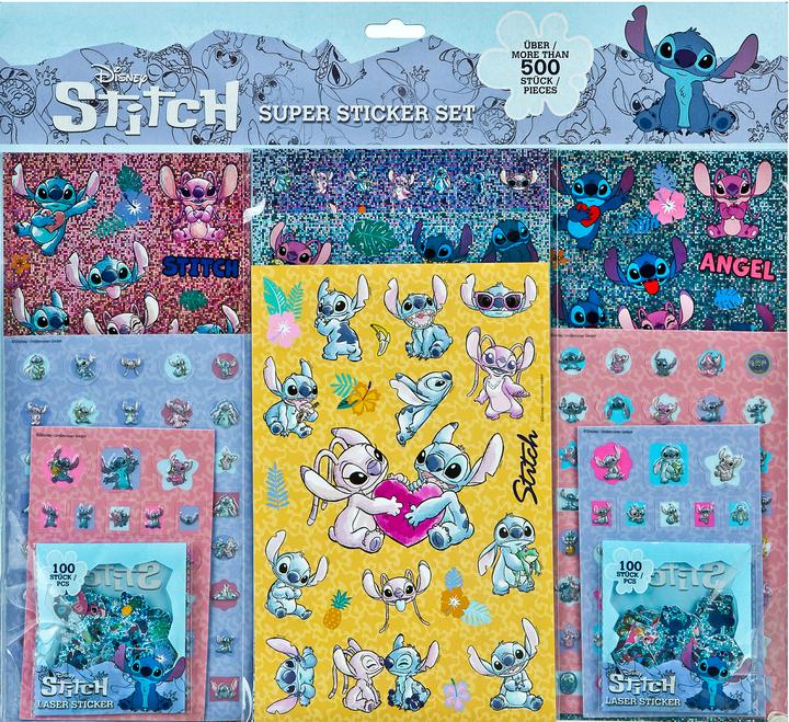 Stitch Super Sticker Set
