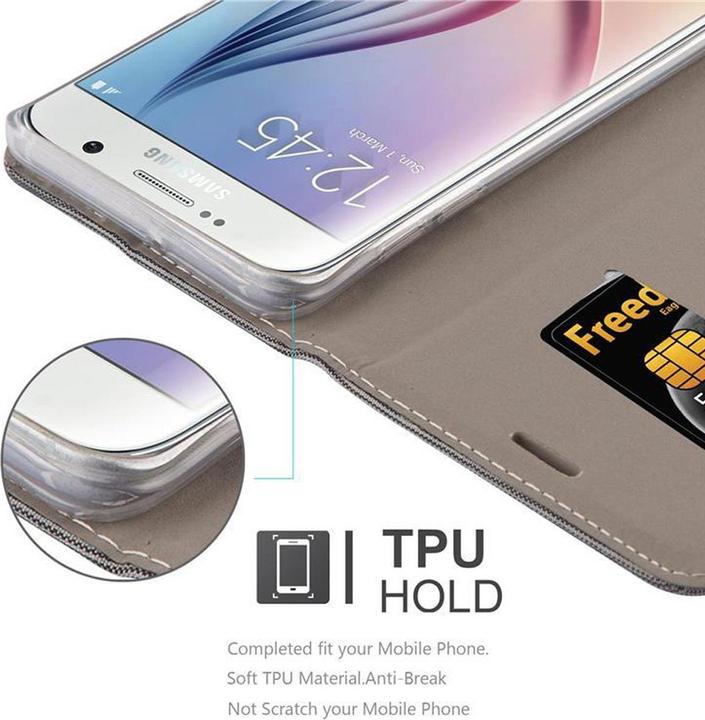 Productafbeelding Cadorabo Boek Jeans Optiek Cover (Samsung Galaxy S6 Edge+)