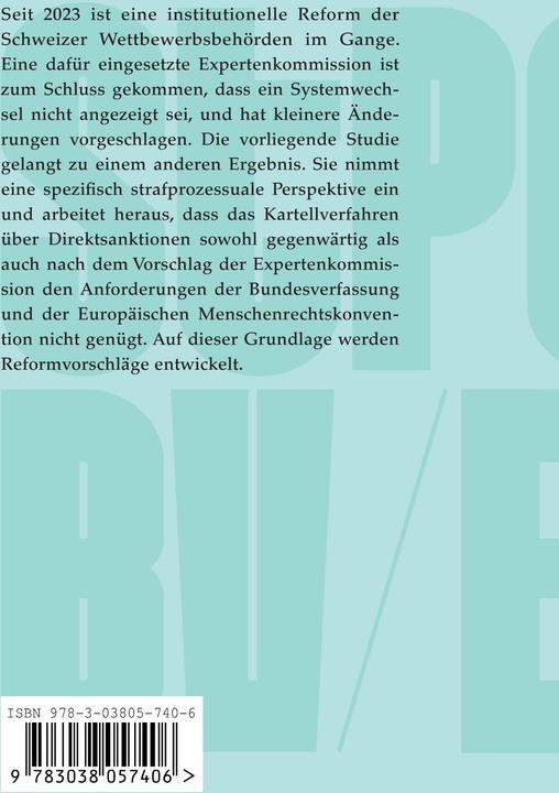 Immagine prodotto Kartellverfahren als Strafverfahren (Tedesco, Andrés Payer, Marc Thommen, 2024)