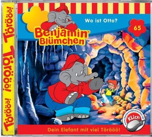 Produktbild WB Warner CD Benjamin Blümchen #65 Wo ist Otto (Benjamin Blümchen)