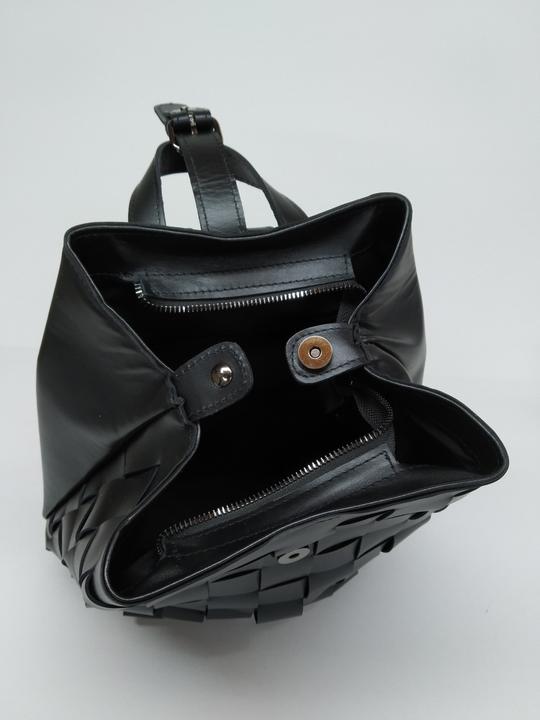Produktbild Only-Bags.Store Alternative Patchwork Style Echtes Leder Rucksack, Kalbsleder Tasche, Lederhandtasche, Iconic