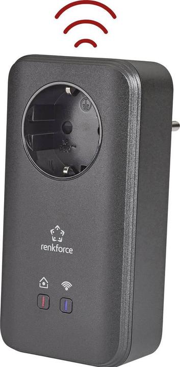 Actual product image Renkforce PL600D WiFi Powerline WLAN Single Adapter 500 MBit/s (500 Mbit/s)
