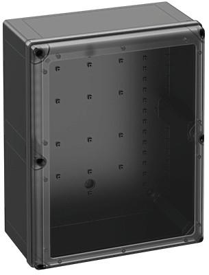 Actual product image Spelsberg GEOS-L 4050-22-to/sw Empty enclosure 500 x 400 x 226 Polycarbonate Black 1pc. (Housing)