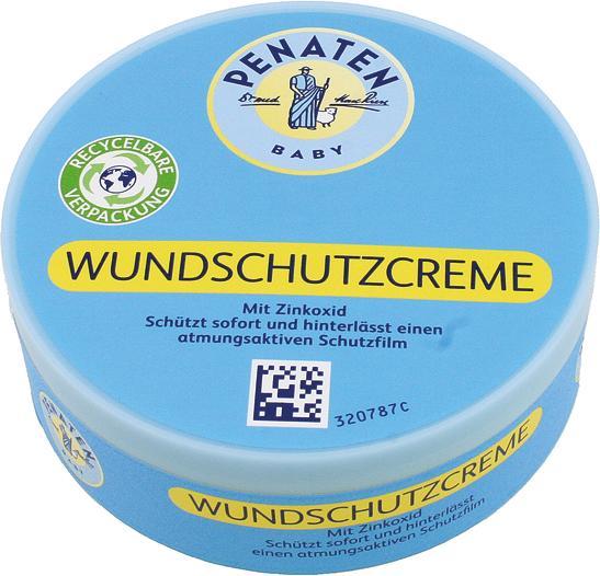 Produktbild Johnson & Johnson Wundschutz Creme 200ml mit Zinkoxid (200 ml, Creme)