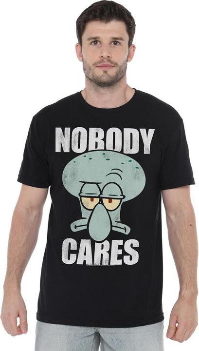 Produktbild Spongebob Squarepants Nobody Cares Meme TShirt (4XL)