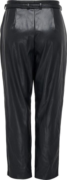 Actual product image Only Comfort Fit Mid Waist Trousers Leather look trousers (XL)