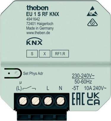 Actual product image Theben Eu 1 S Rf Knx (Heating actuator)