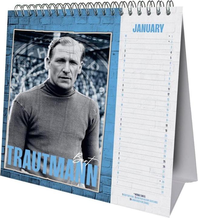 Produktbild Manchester City FC Tischkalender 2025 (Deutsch)