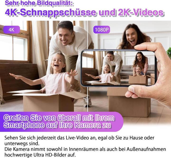 Produktbild Wiwacam Überwachungskamera mit Bewegungserkennung