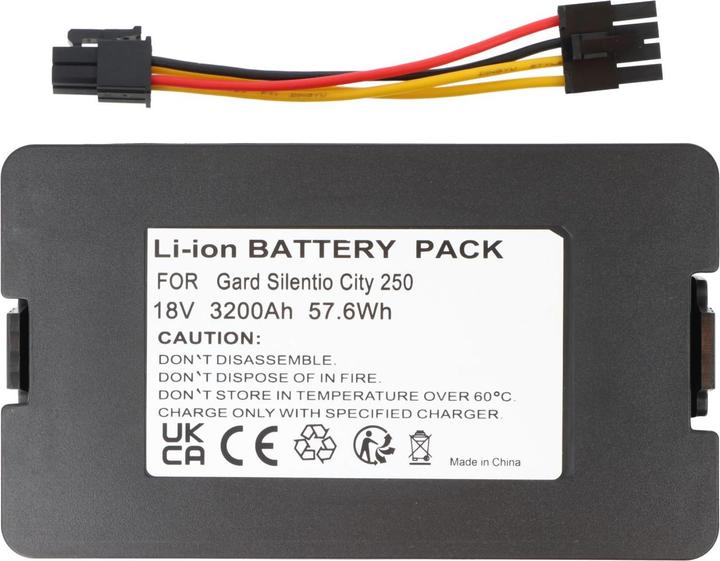 Image du produit AccuCell Batterie Gardena Sileno City 250, 400, 500 (18 V)