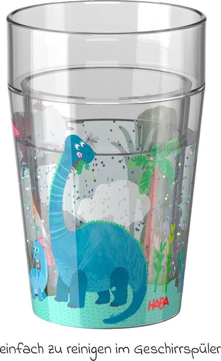 Actual product image Haba Glitzerbecher Dino