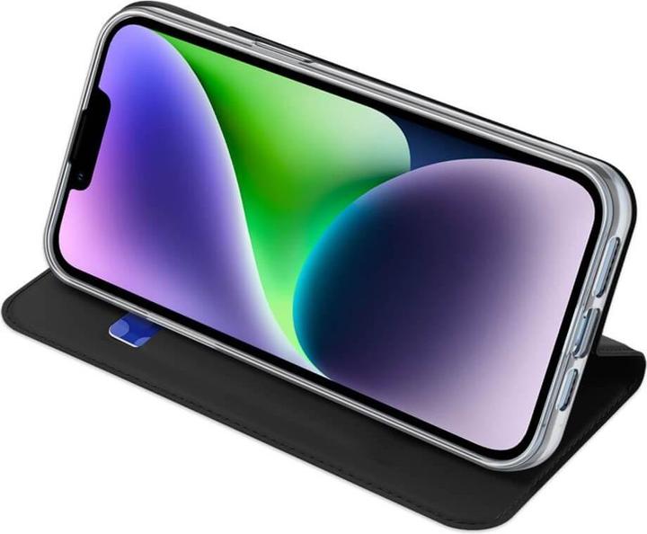 Actual product image Dux Ducis Skin Pro Card Wallet Case for iPhone 15 - Black (Apple iPhone 15)