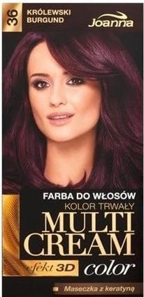 Immagine prodotto Joanna Tintura per capelli Multi Crema 36 Borgogna Reale (36 Królewski Borgogna)