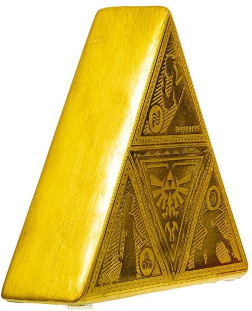 Actual product image Pyramid THE LEGEND OF ZELDA - Triforce - Tirelire 17.5cm
