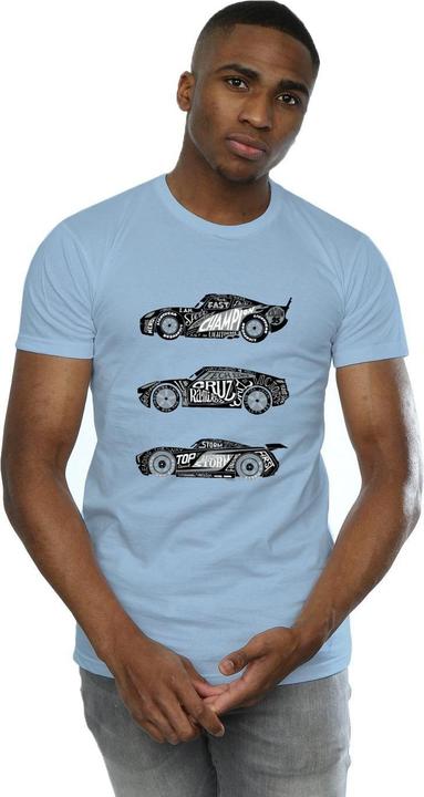 Image du produit Disney - T-shirt CARS TEXT RACERS - Homme (S)