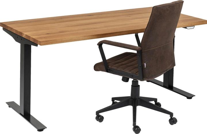 Image du produit Kare Design Table Office Symphony chêne noir 160x80