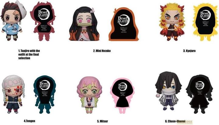 Produktbild Monogram Int. Demon Slayer: Kimetsu no Yaiba 3D Magnete Series 2 Display (12) (12 x)