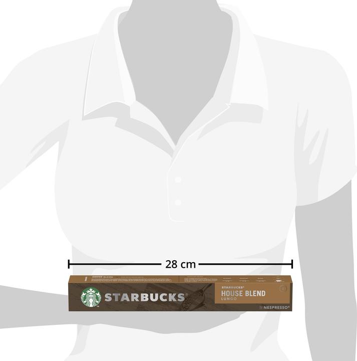 Starbucks House Blend by Nespresso Medium Roast (10 x Port.)