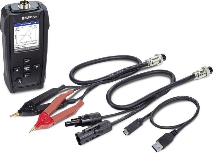 Produktbild Flir Solarpanel-Tester und I-V-Kennlinien-Tracer mit Temperaturmessungen PV48 So
