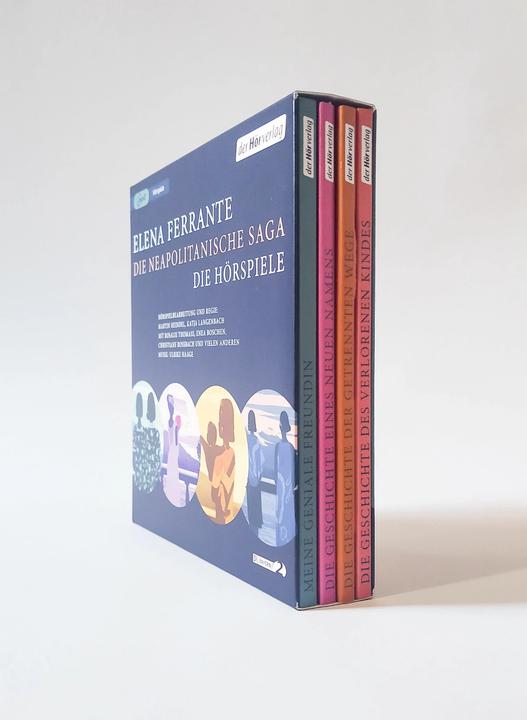 Actual product image The Neapolitan Saga (Elena Ferrante, Enea Boschen, Ulrike Haage, Martin Heindel, Hanna disc, Katja Langenbach, Christiane Rossbach, Rosalie Thomass, German)