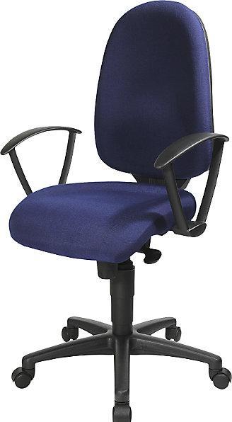 Actual product image Topstar Intervertebral disc swivel chair, synchronous mechanism, intervertebral disc seat