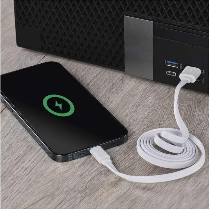 Produktbild Emos USB Kabel 2.0 A Stecker - i16P Stecker 1m, weiss (1 m, USB 2.0)