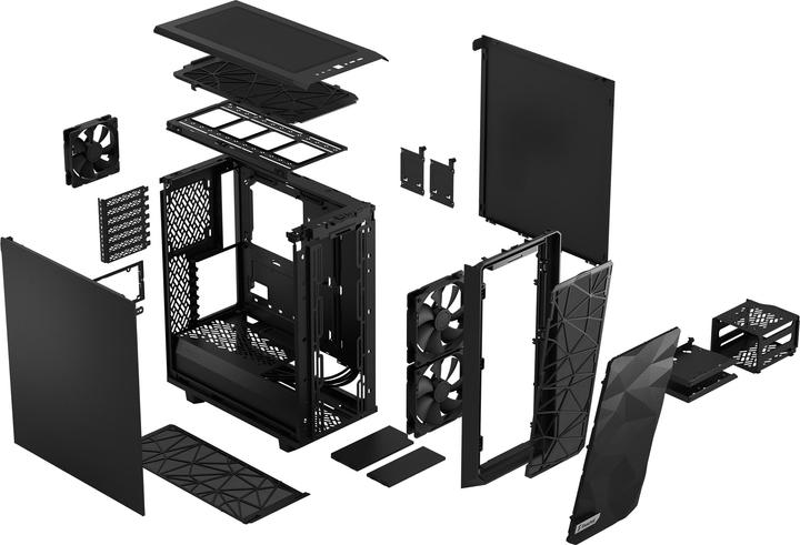 Immagine prodotto Fractal Meshify 2 Compact Nero Solido (ATX, mATX, Mini-ITX)