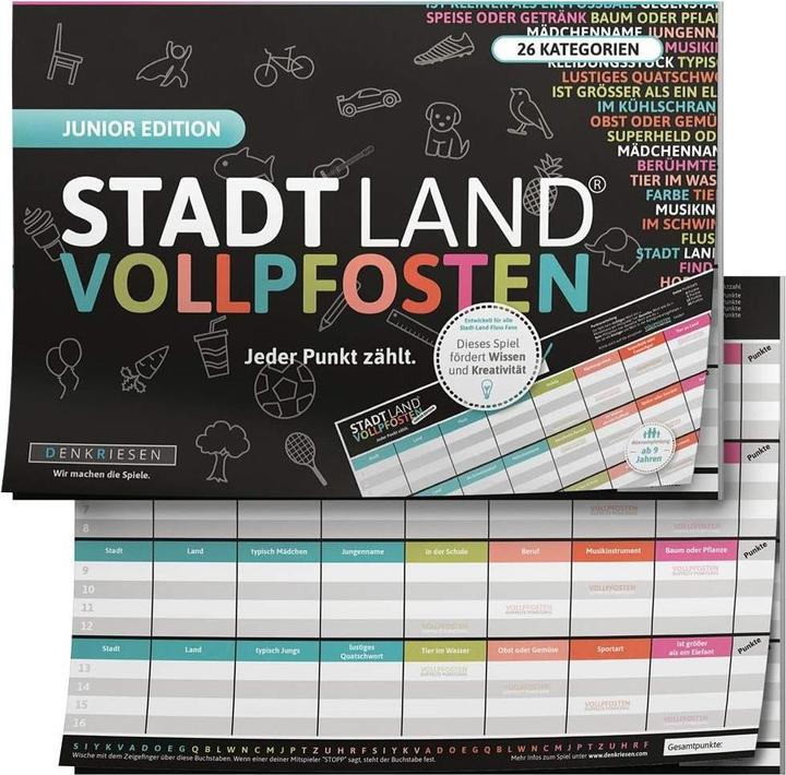 Actual product image Denkriesen Stadt Land Vollpfosten - Every Point Counts (German)