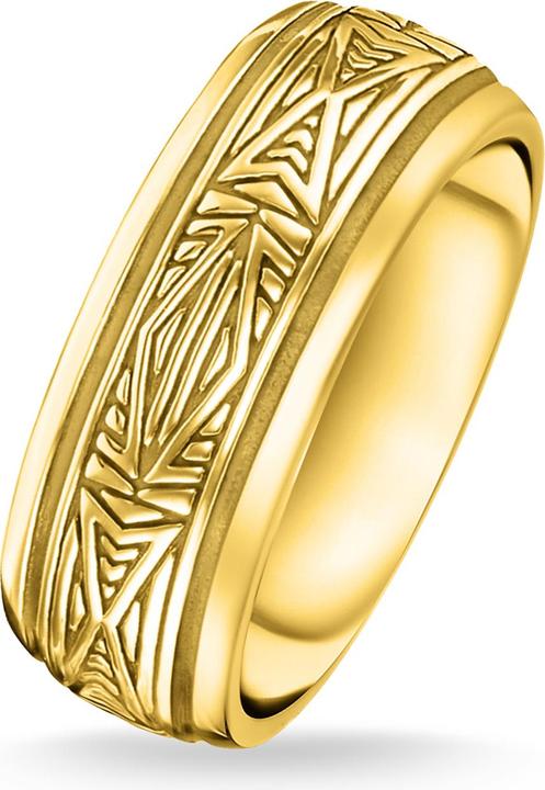 Actual product image Thomas Sabo Ring ornaments gold (60, 925 Silver)