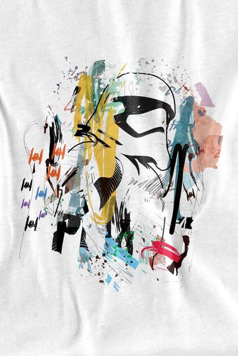 Actual product image Star Wars Childrens/Kids Stormtrooper Abstract T-Shirt (116)