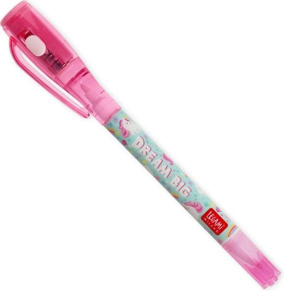 Produktbild Legami Stift mit Unsichtbarer Tinte - Magic Pen - Unicorn (Klassisch blau, 1 x)